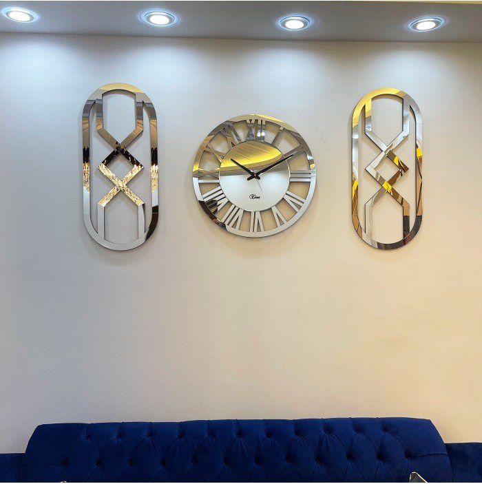 Horloge murale 03 pièces