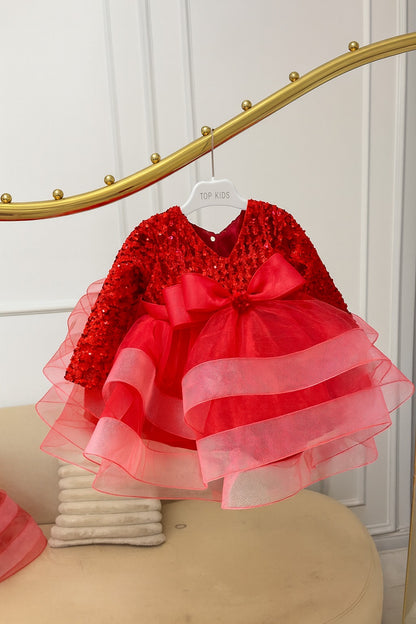 Robe rouge princesse