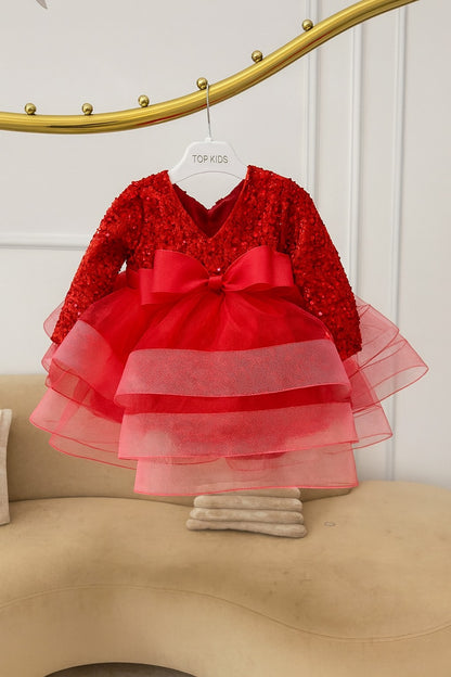 Robe rouge princesse