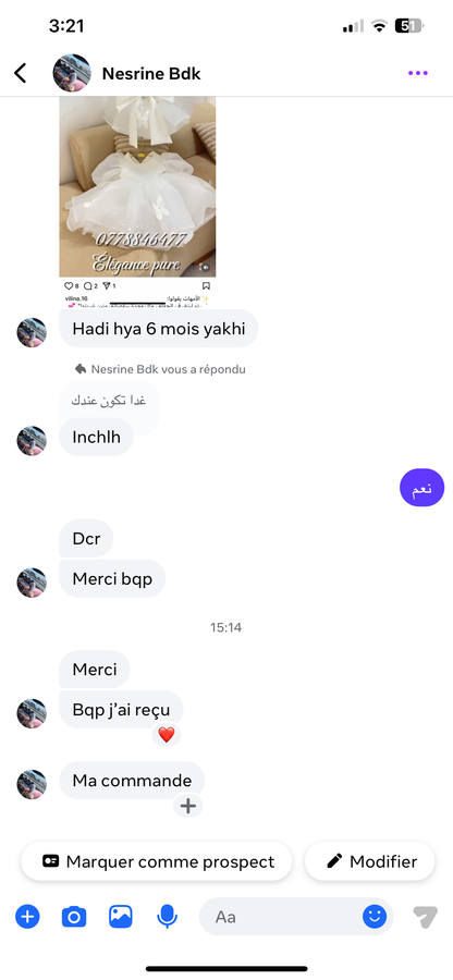 Robe blanche princesse