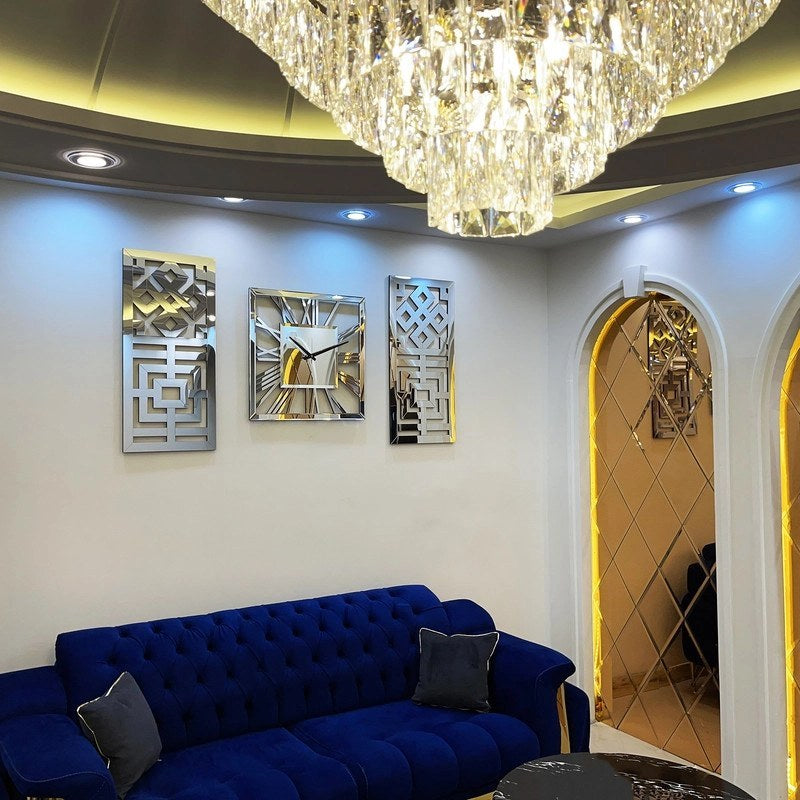 Horloge murale 03 pièces